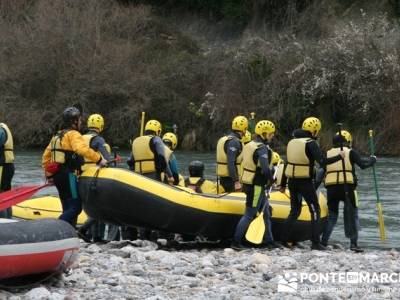 Rafting río Ara; tiendas de montañismo en madrid; rutas excursiones